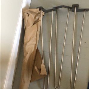Set of 4 metal hair pin furniture legs NEVER USED